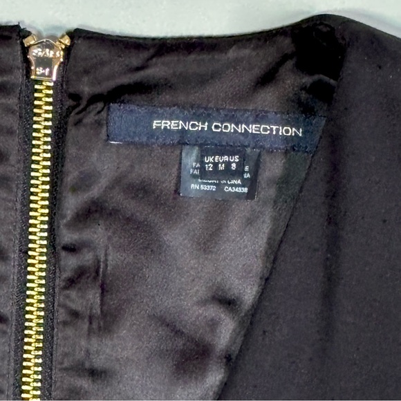 French Connection Black & White Party Dress 8 - Picture 13 of 14